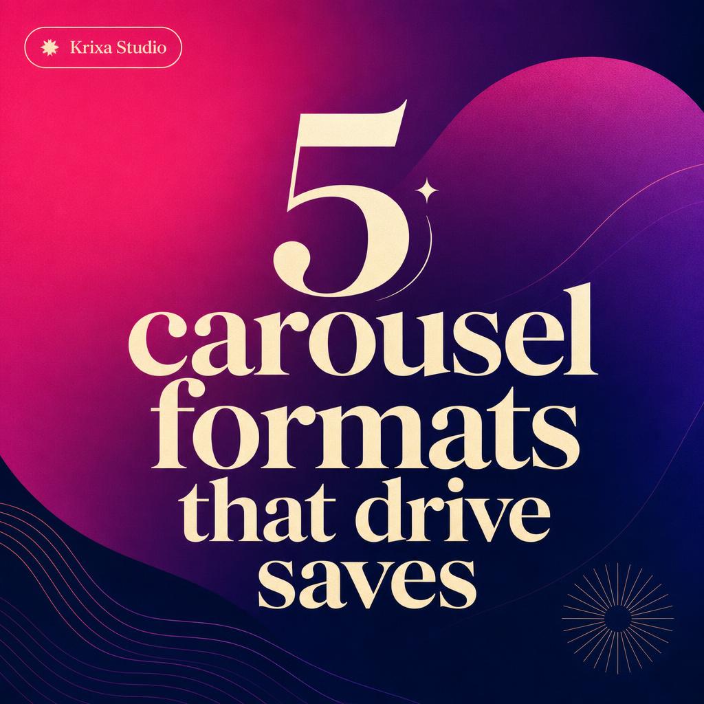 Instagram carousel cover
